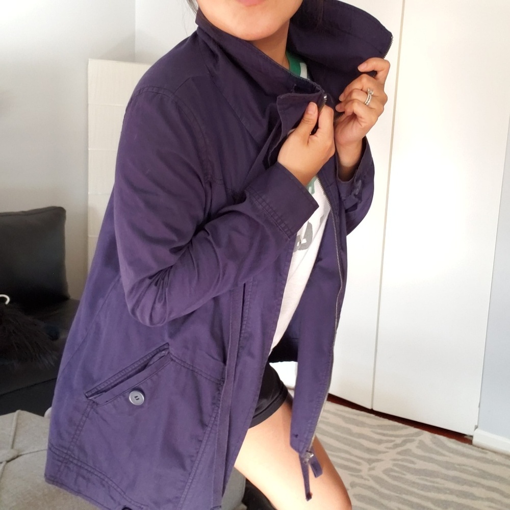 *Nordstrom Rubbish Navy Utility Jacket NWOT Medium